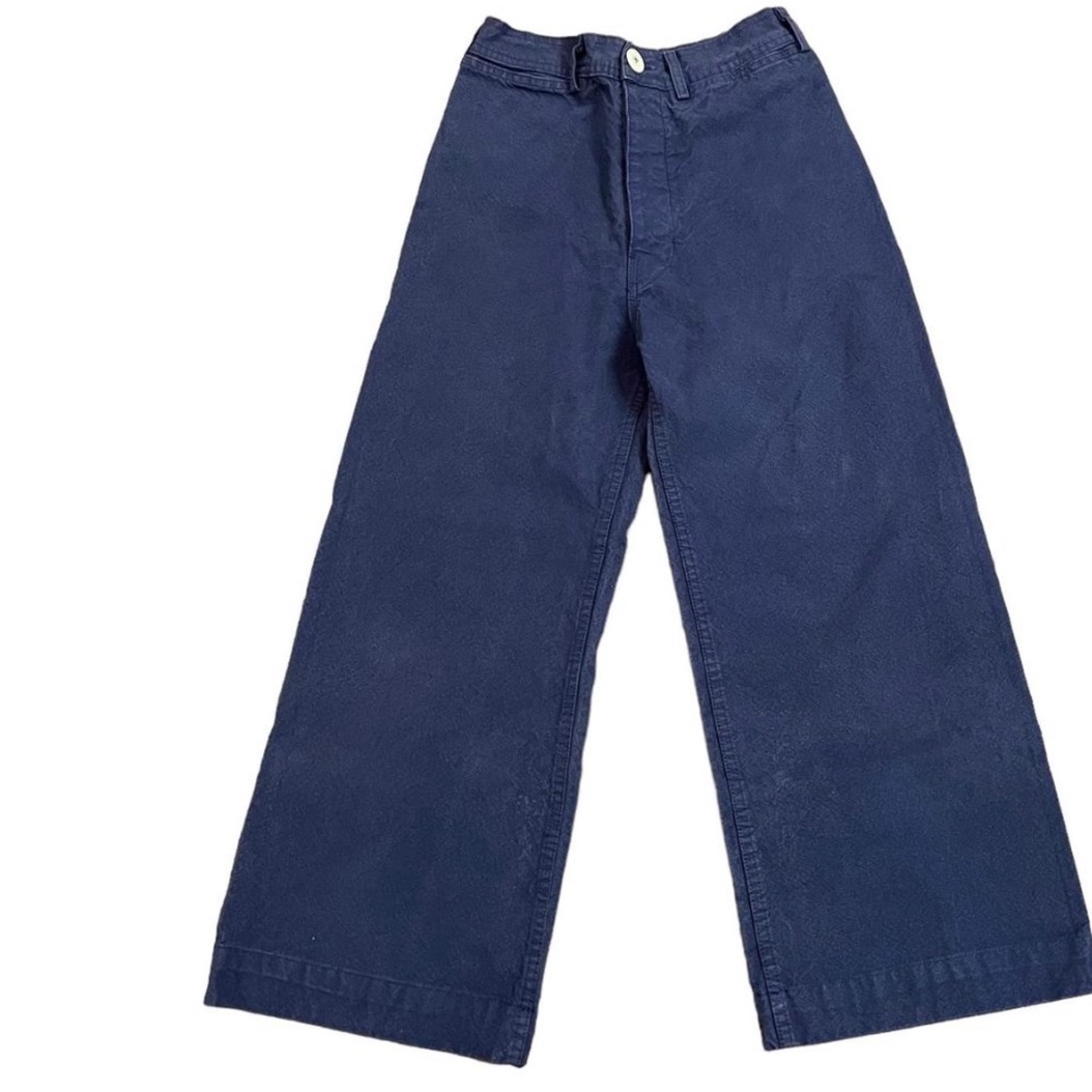 Jesse Kamm Sailor Pant Size XS (0-2) **discontinued Cunningham blue**